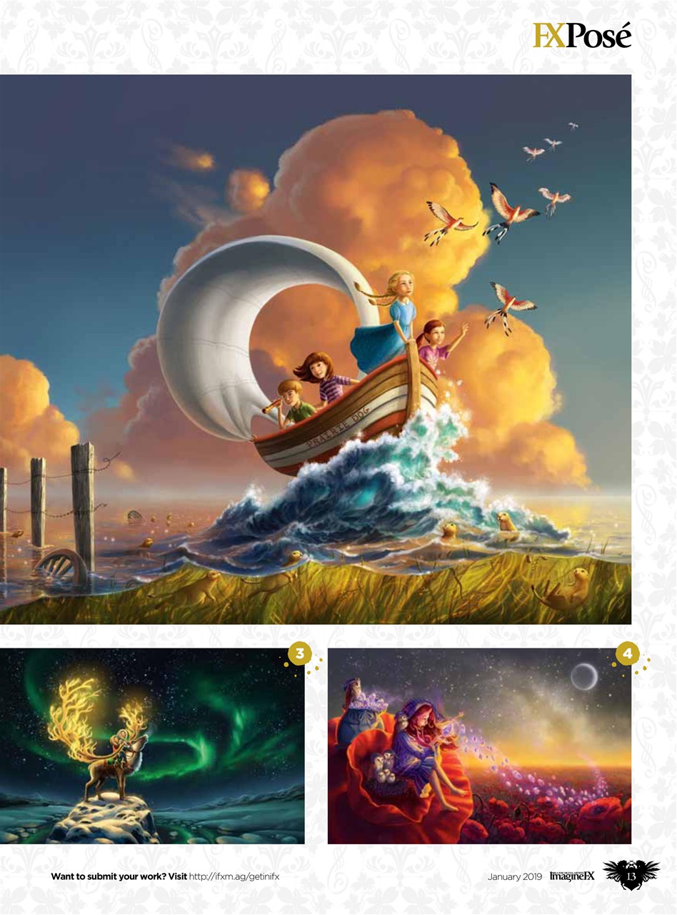 ImagineFX Preview Pages