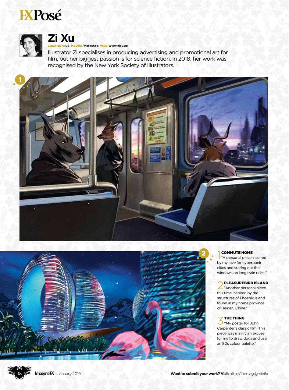 ImagineFX Preview Pages