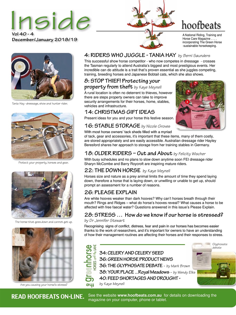 Hoofbeats Preview Pages