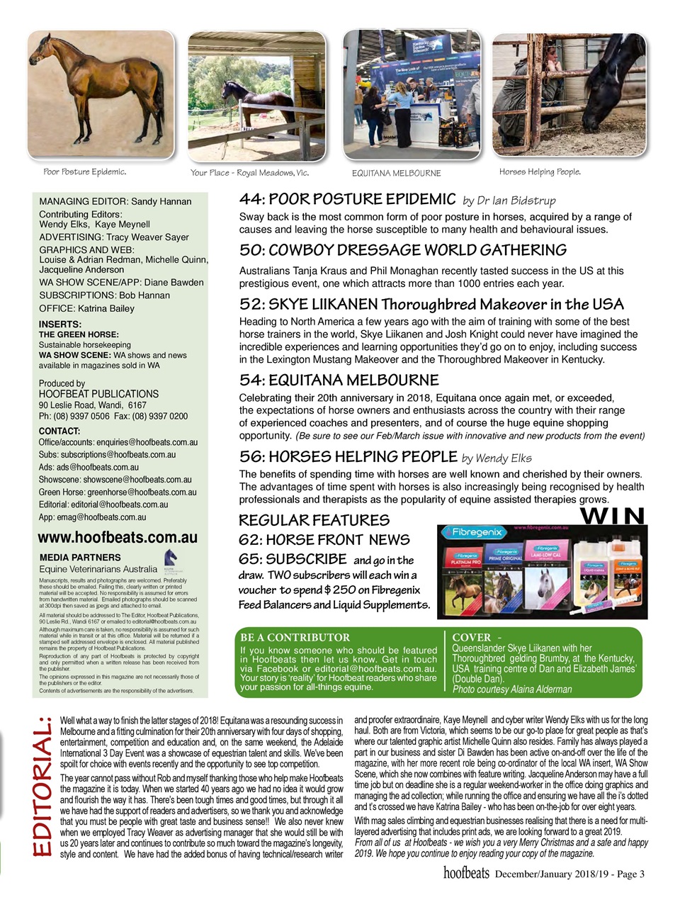 Hoofbeats Preview Pages