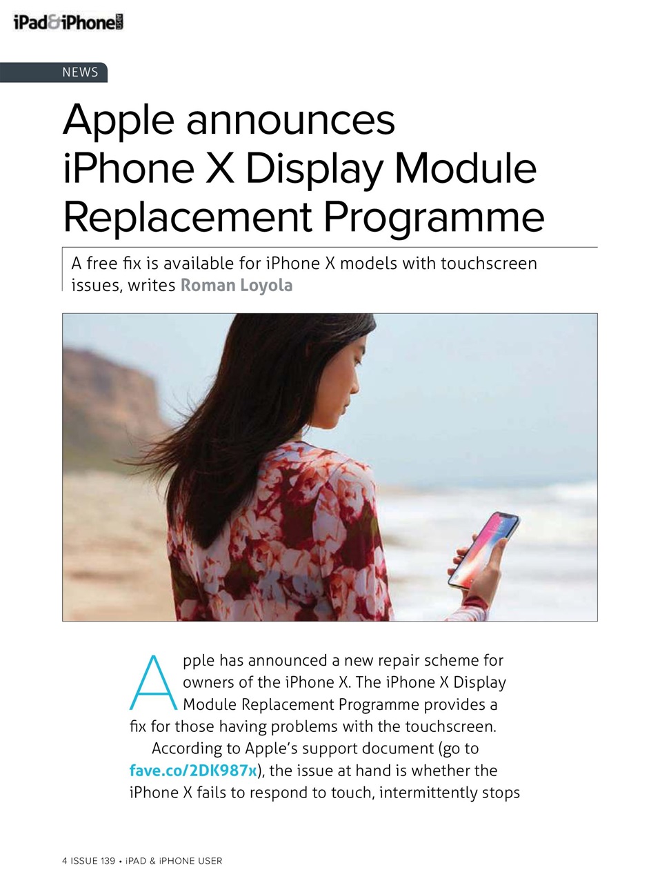 iPad and iPhone User Preview Pages