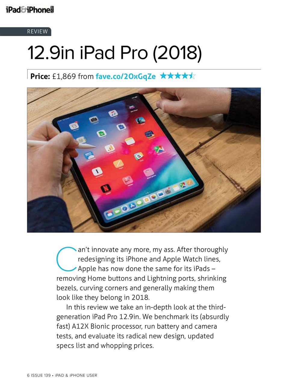 iPad and iPhone User Preview Pages