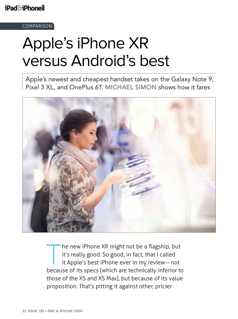 iPad and iPhone User Preview Pages