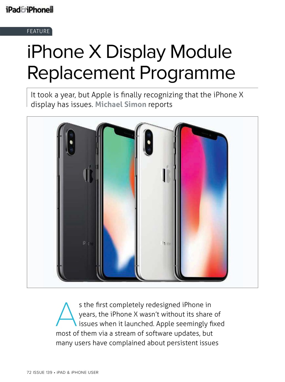 iPad and iPhone User Preview Pages