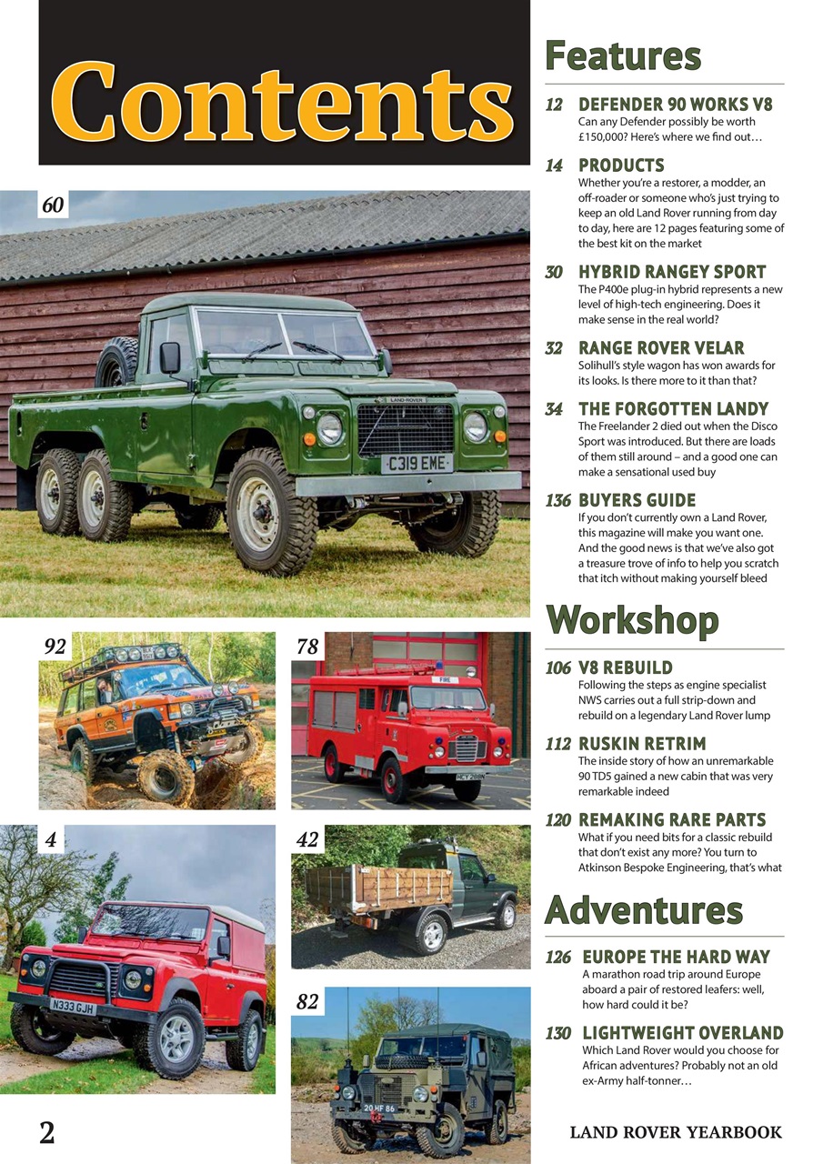 Overlander 4X4 Preview Pages