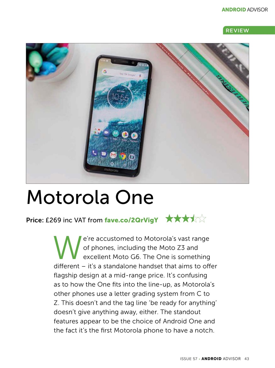 Android Advisor Preview Pages