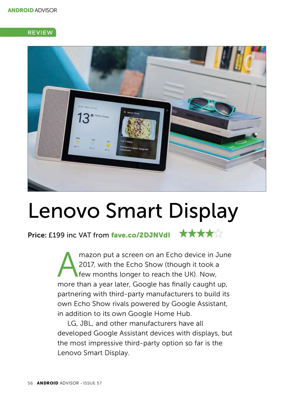 Android Advisor Preview Pages