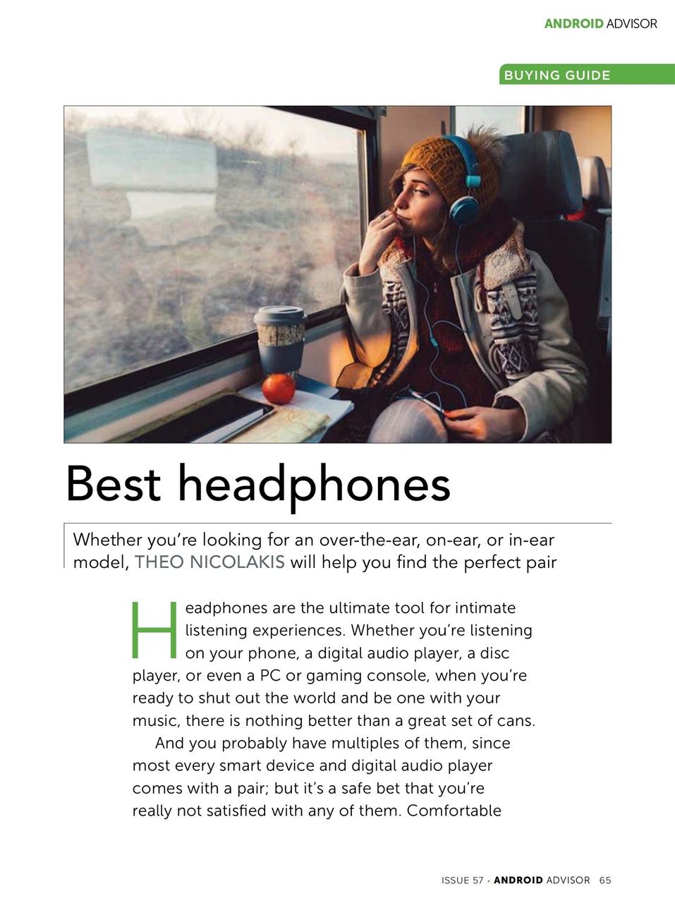 Android Advisor Preview Pages