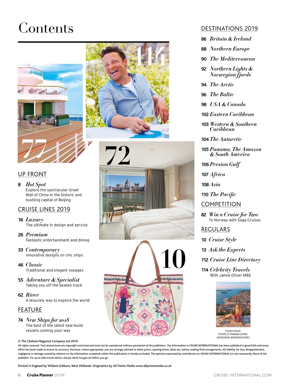 Cruise & Travel Preview Pages