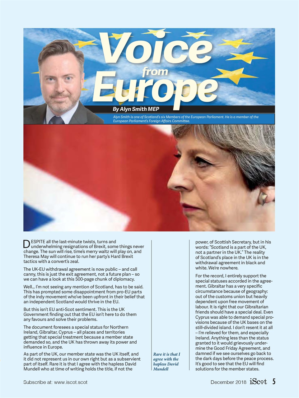 iScot Magazine Preview Pages