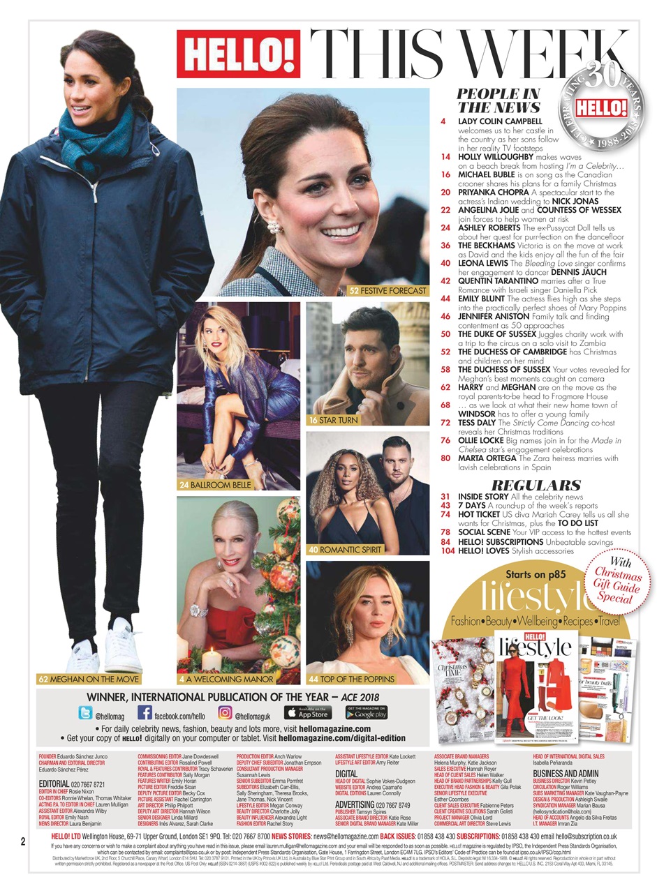 Hello! Magazine Preview Pages