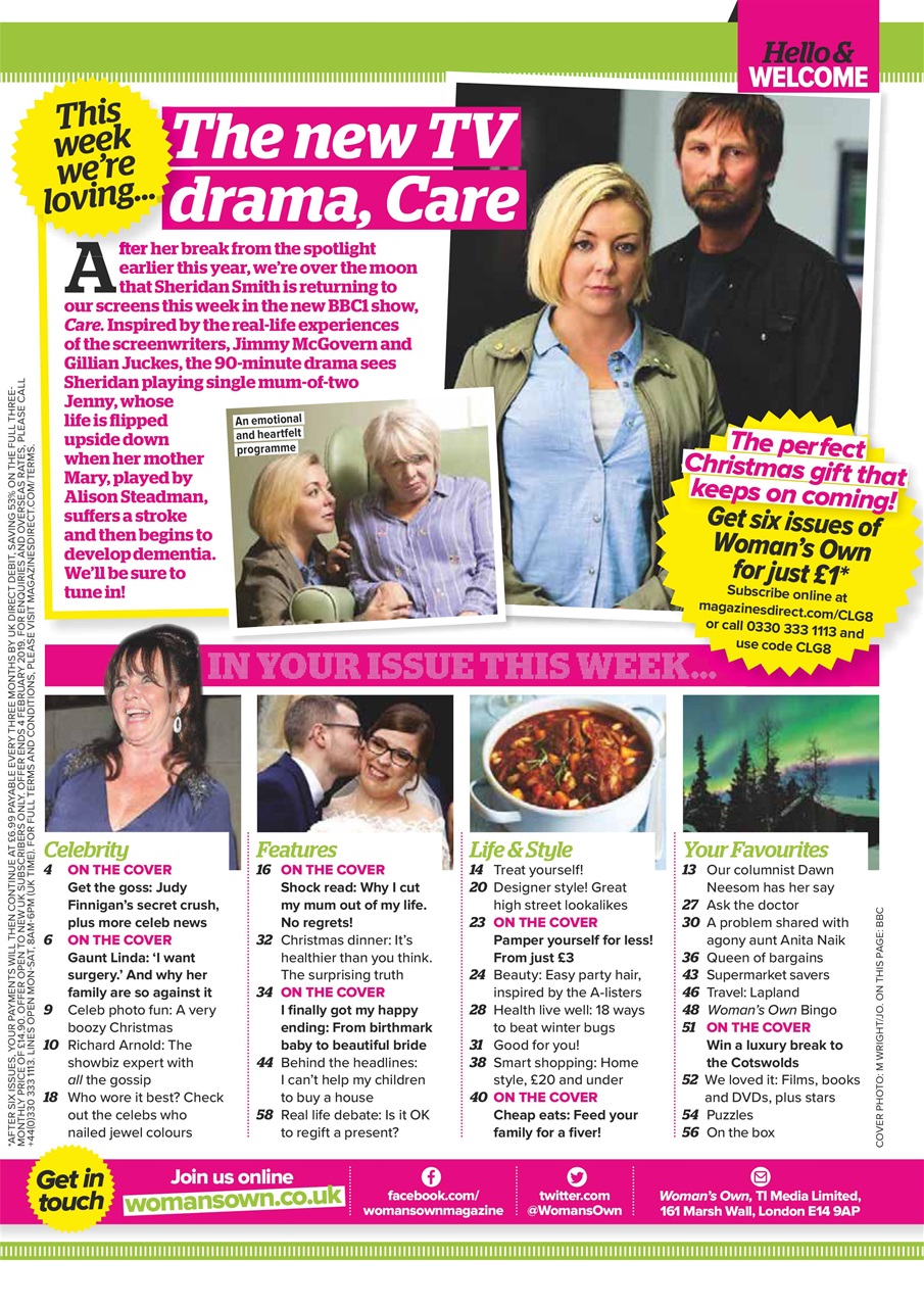 Woman's Own Preview Pages