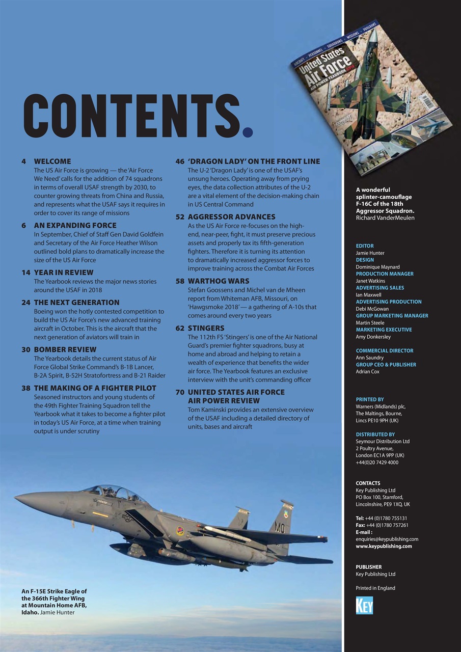 Combat Aircraft Journal Preview Pages
