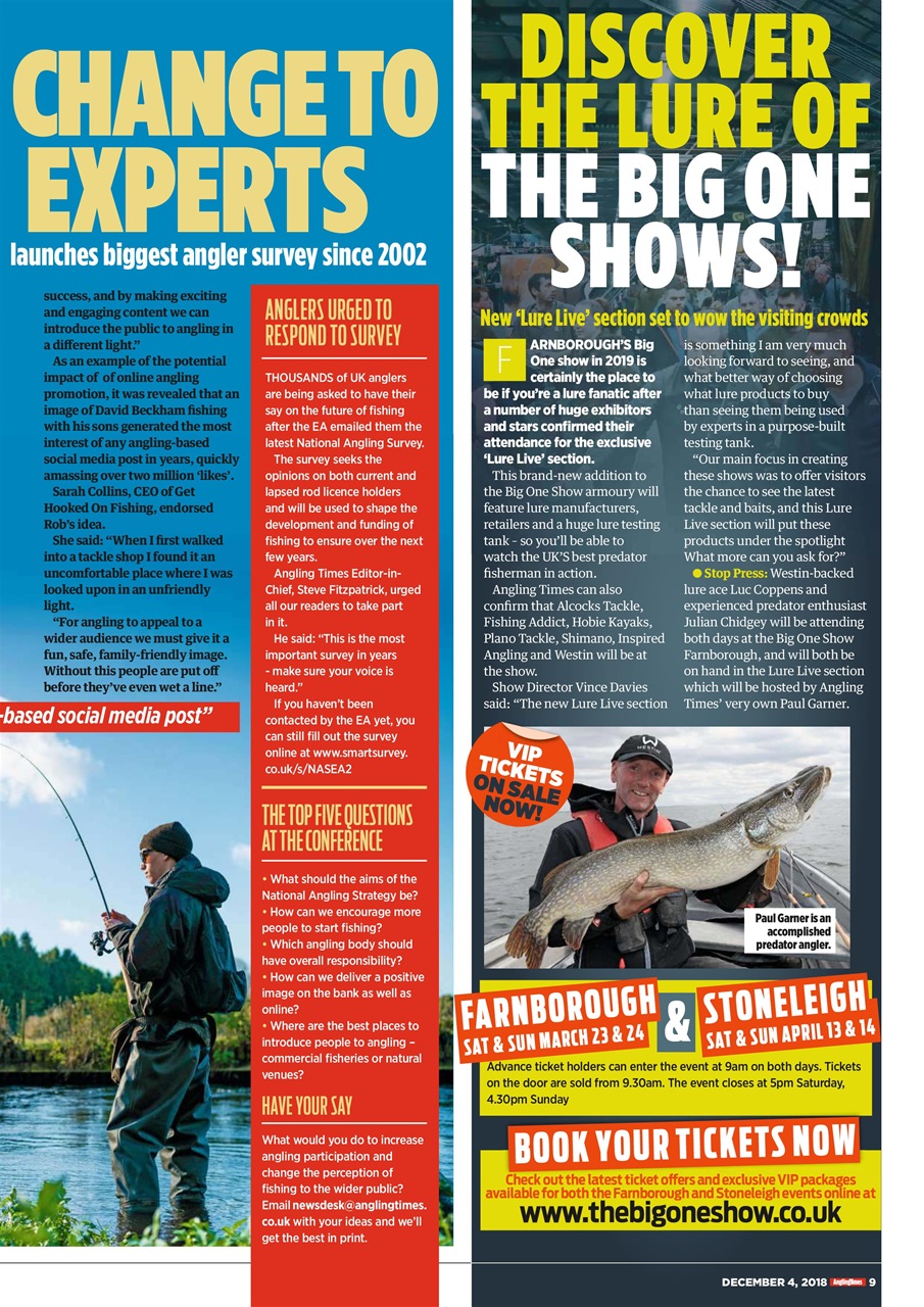 Angling Times Preview Pages