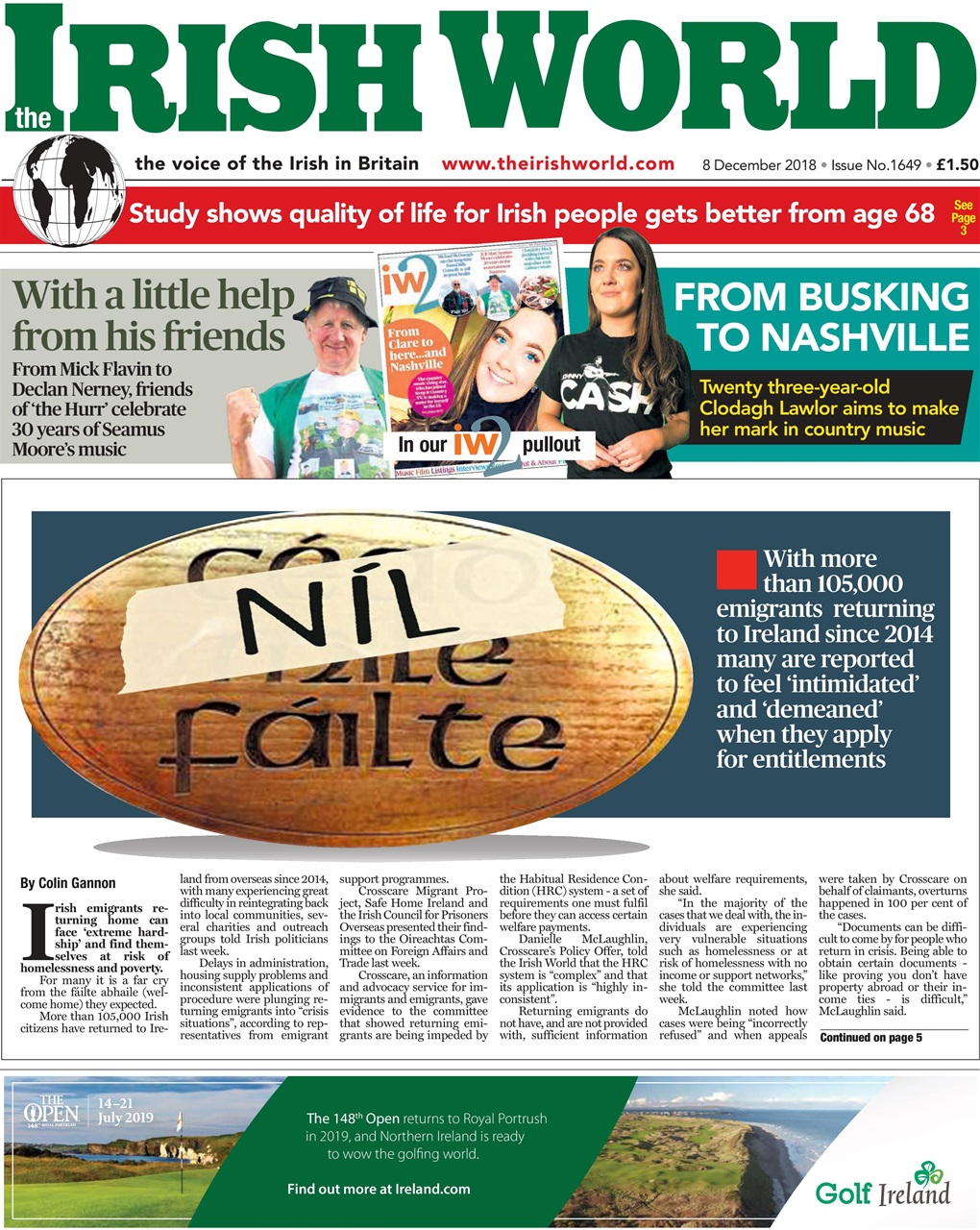 Irish World Preview Pages