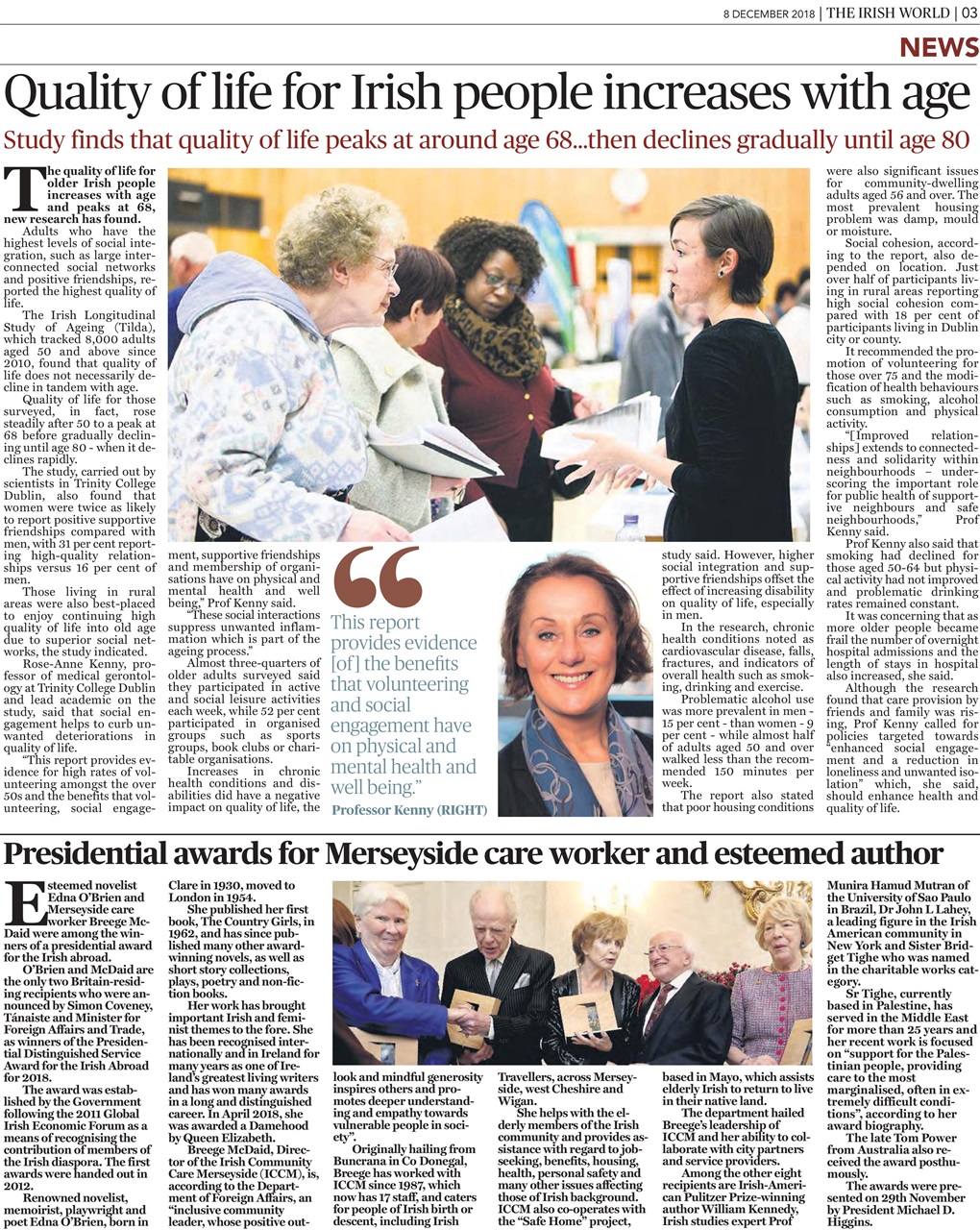 Irish World Preview Pages