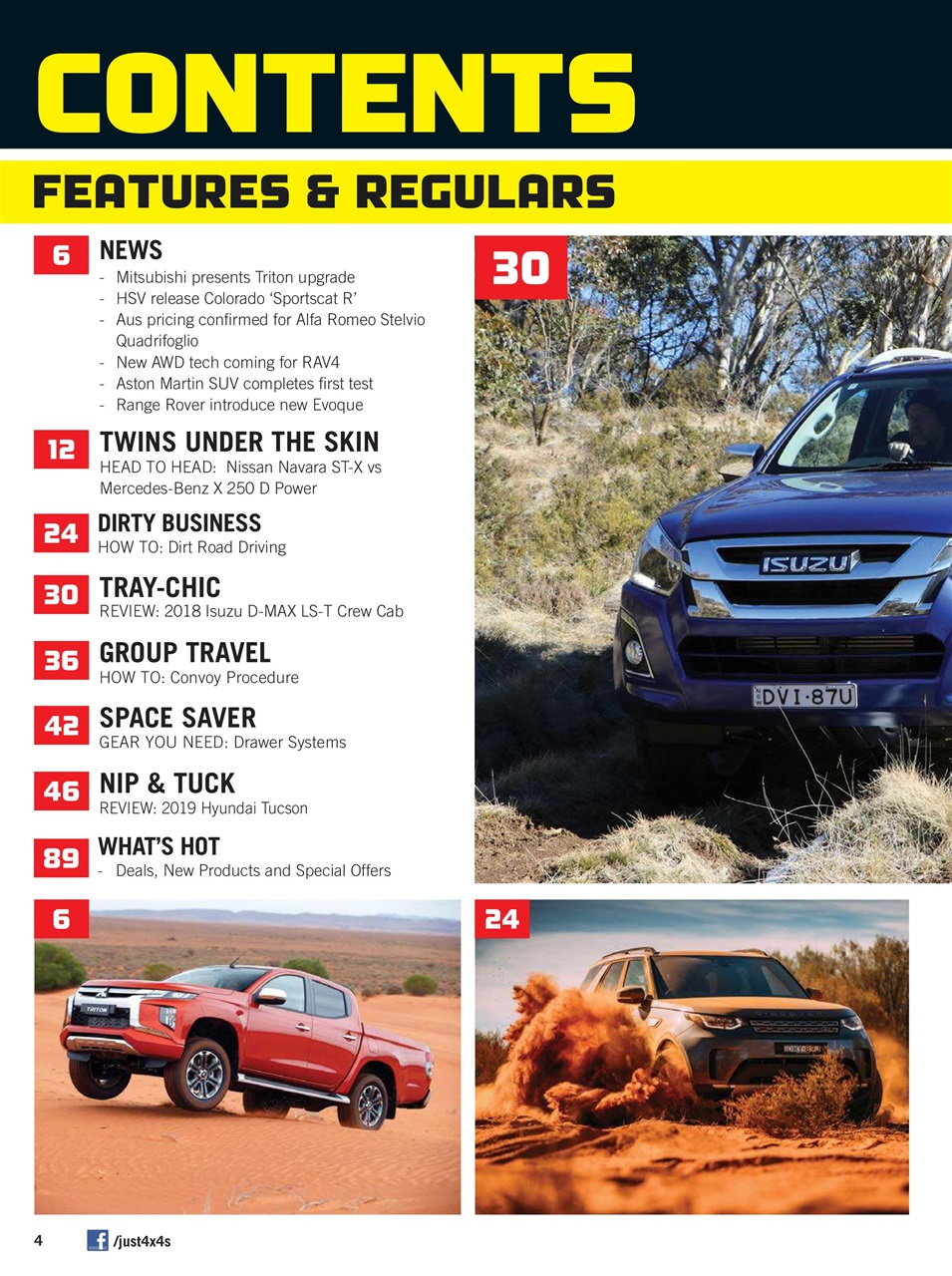 JUST 4X4S Preview Pages