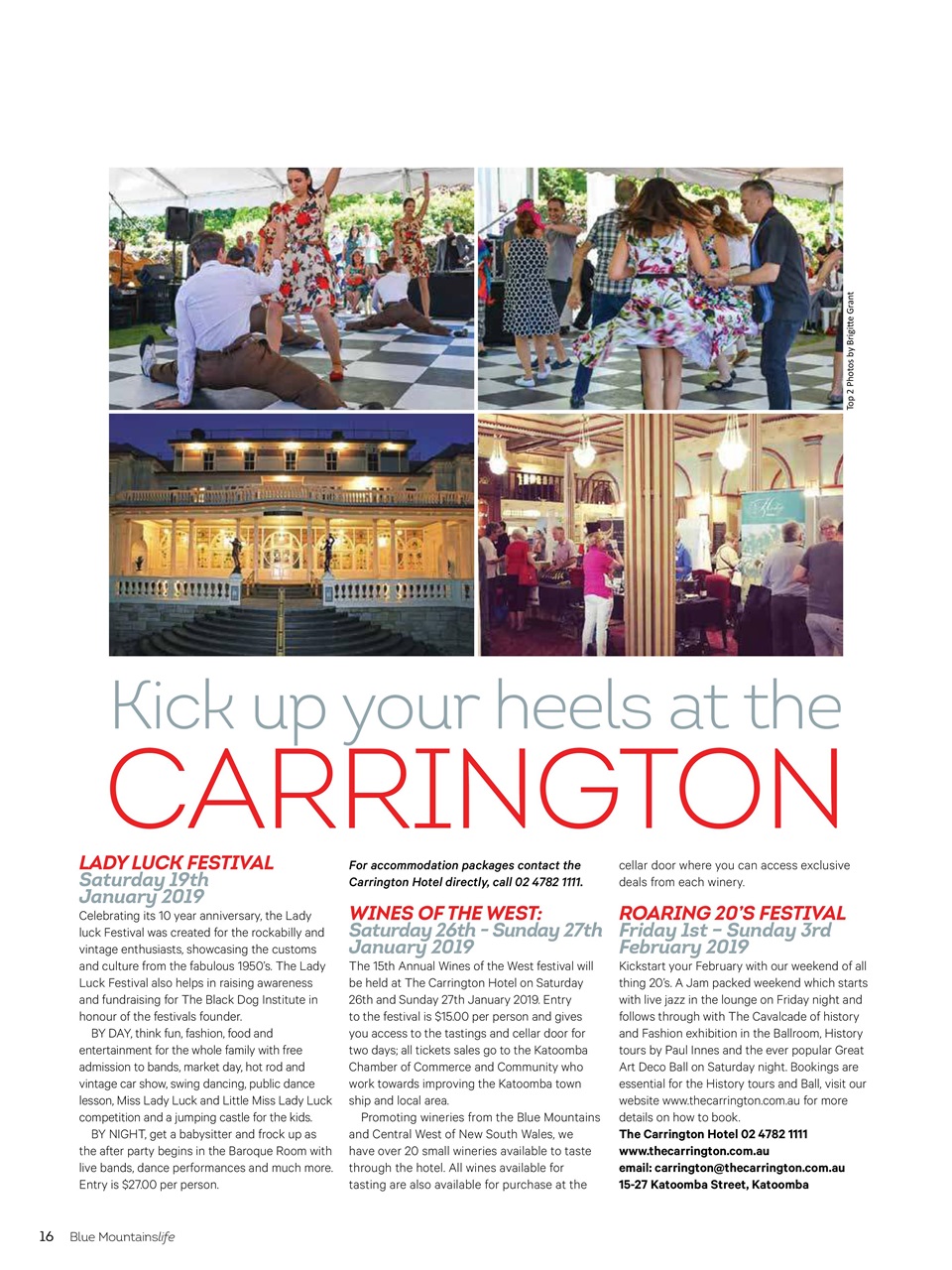 Blue Mountains Life Preview Pages