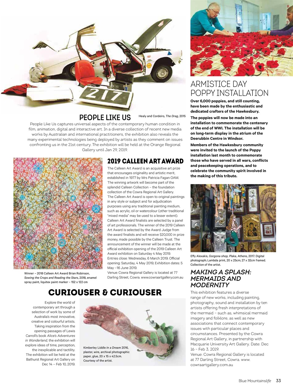Blue Mountains Life Preview Pages