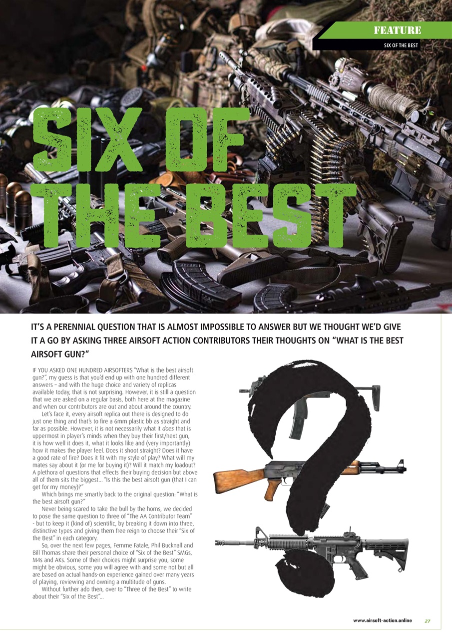 Airsoft Action Preview Pages