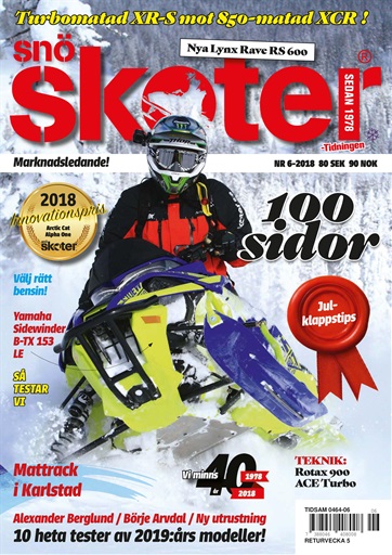 Tidningen Snöskoter issue 