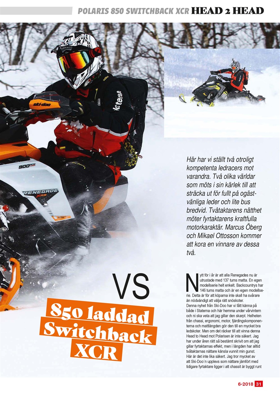 Tidningen Snöskoter Preview Pages