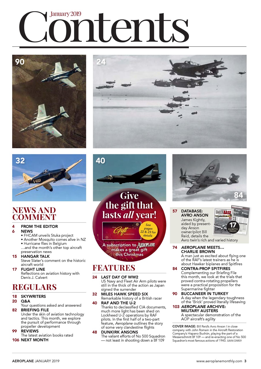 Aeroplane Preview Pages