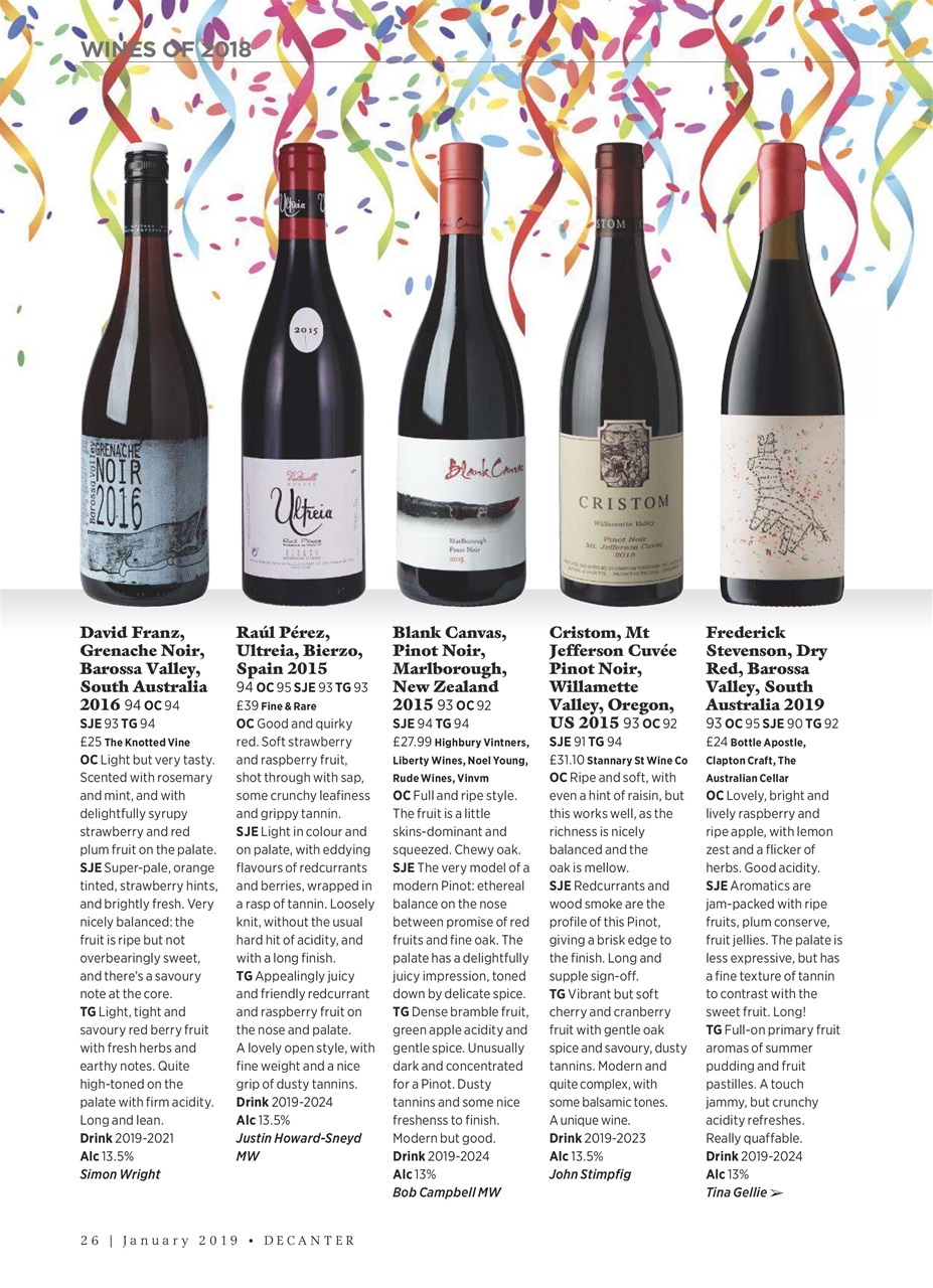 Decanter Preview Pages
