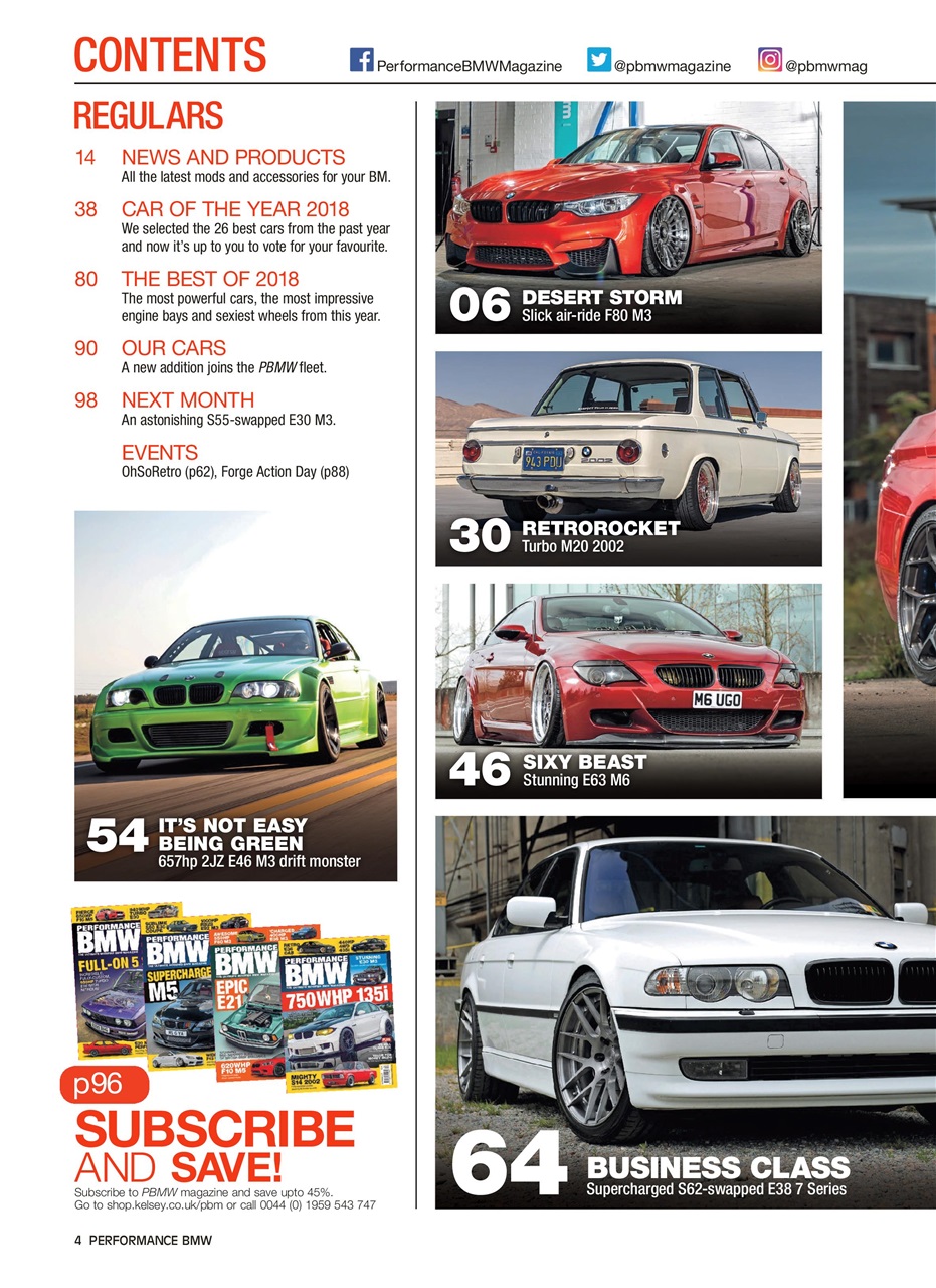 Performance BMW Preview Pages