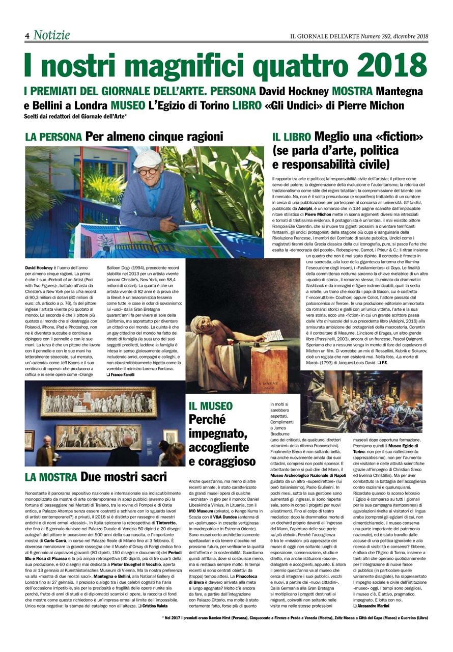 Il Giornale Dell’Arte Preview Pages