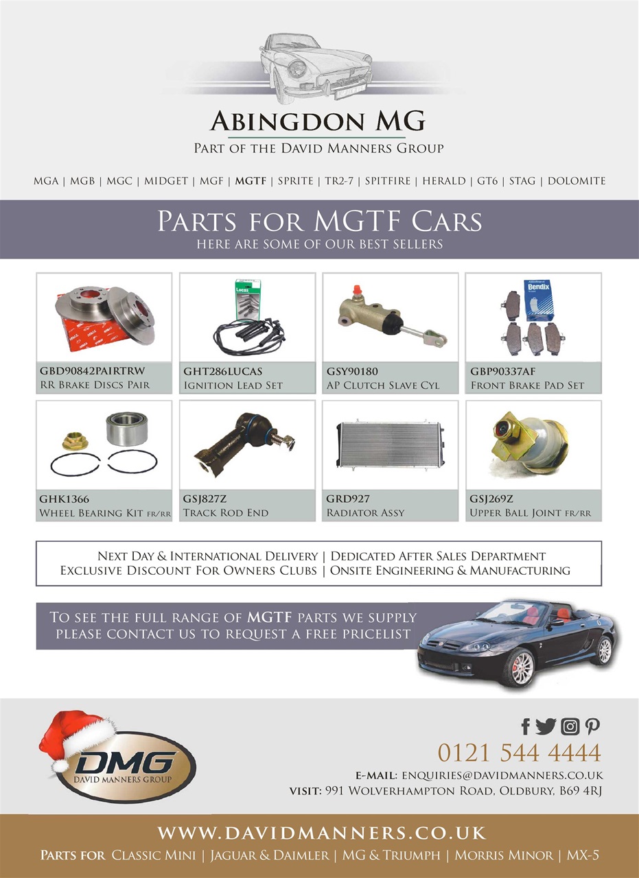 MG Enthusiast Preview Pages