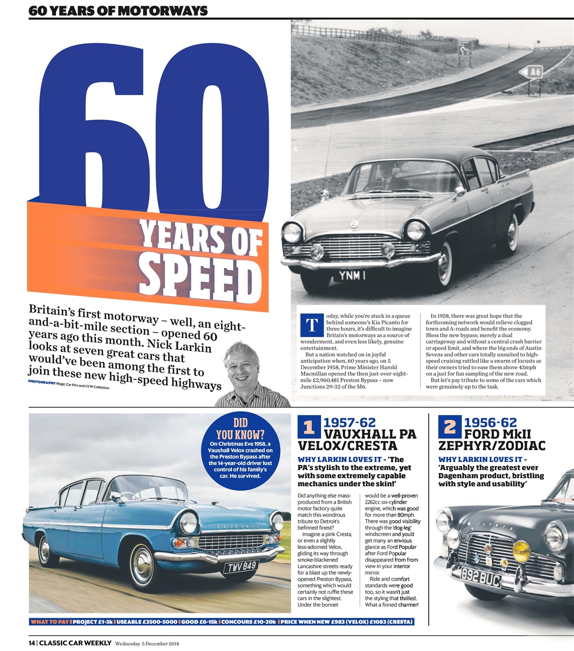 Classic Car Weekly Preview Pages