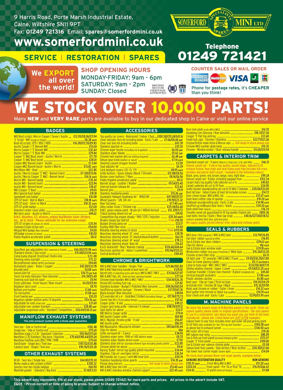 Mini Magazine Preview Pages