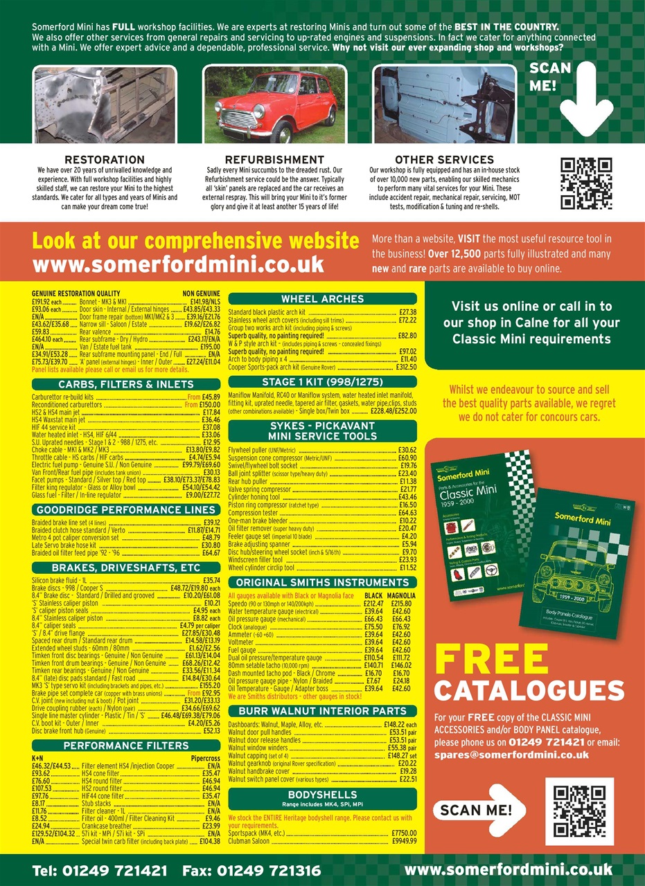 Mini Magazine Preview Pages