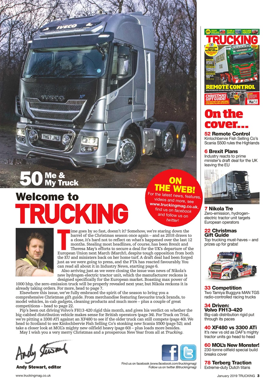 Trucking Magazine Preview Pages