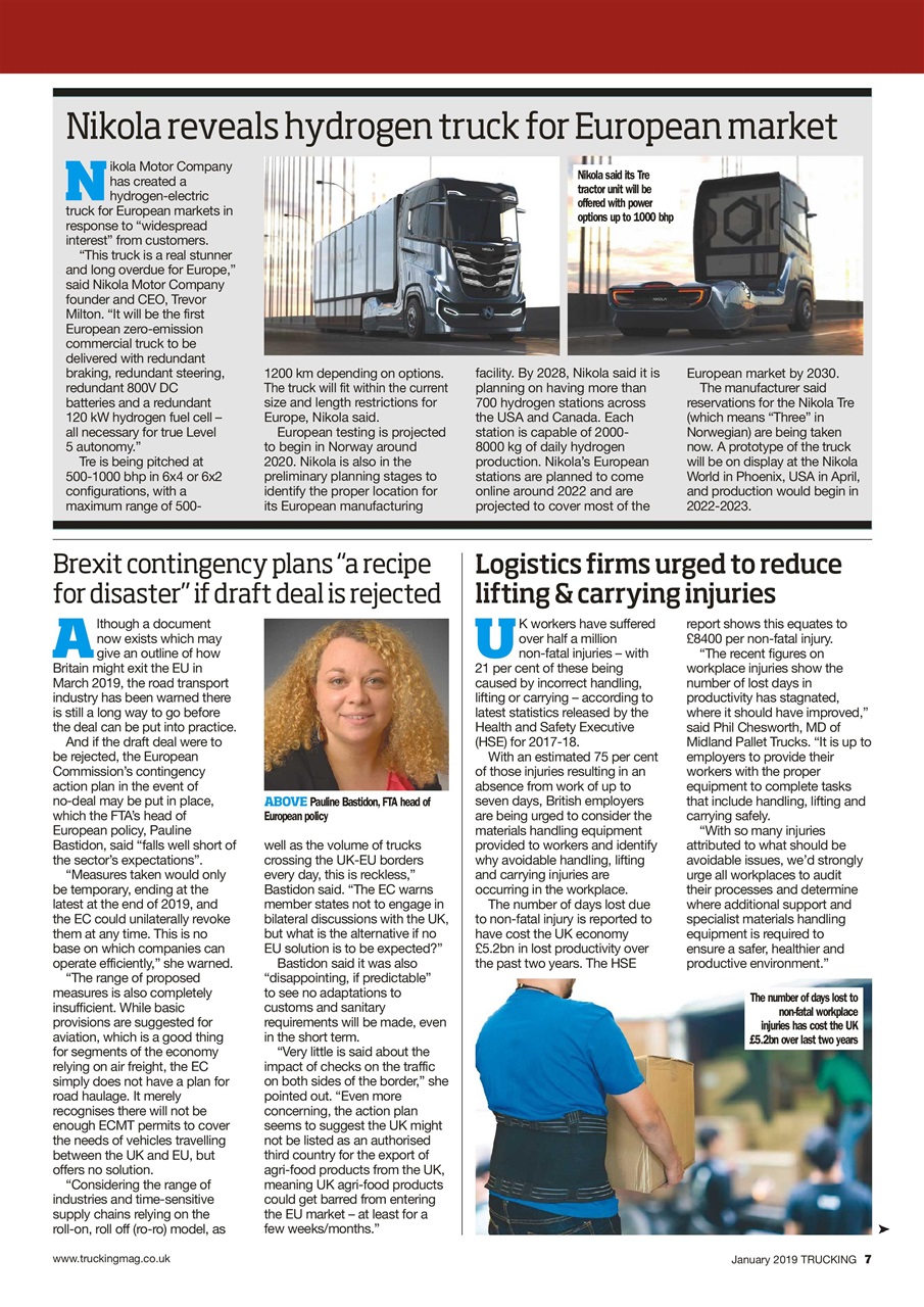 Trucking Magazine Preview Pages
