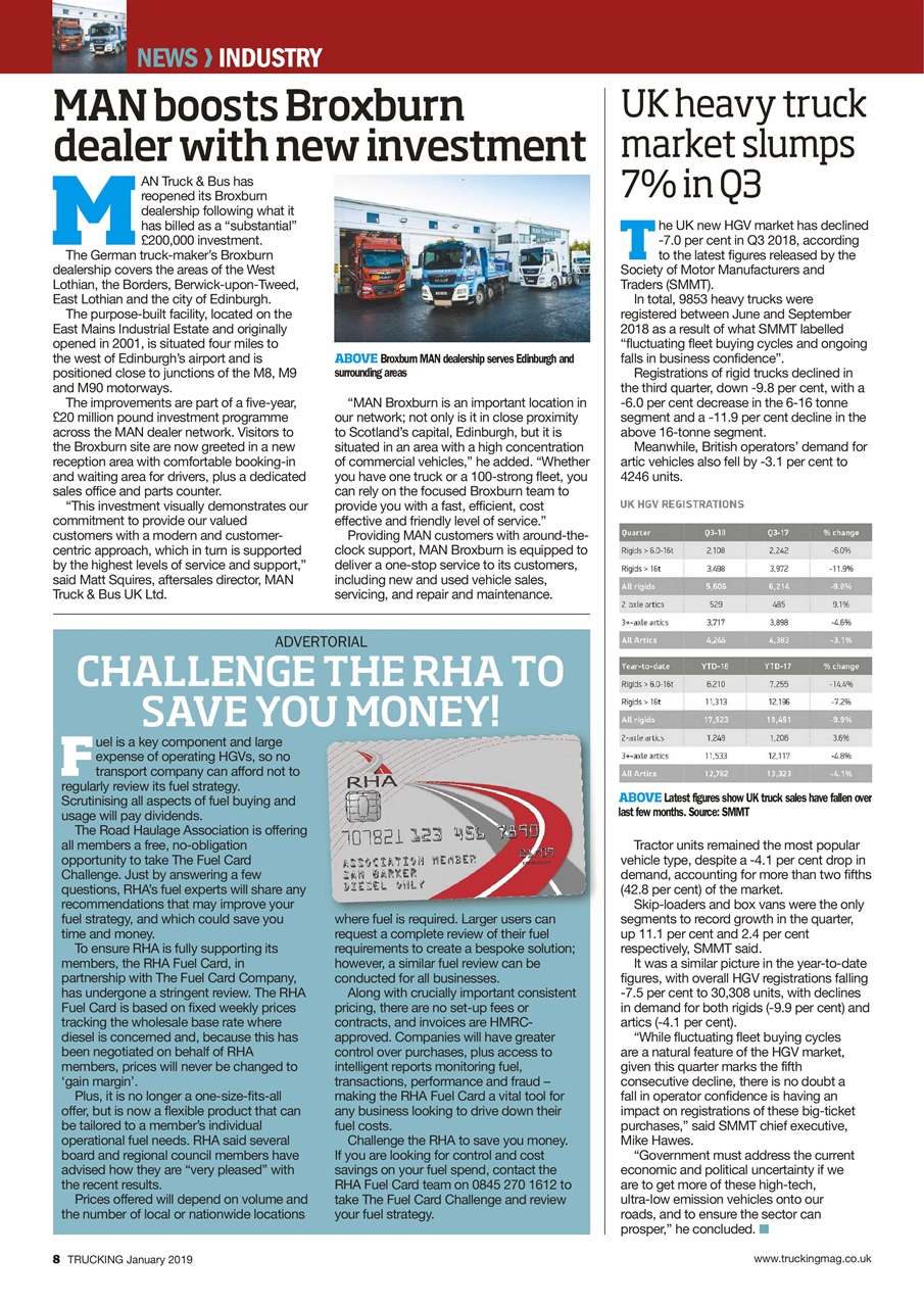 Trucking Magazine Preview Pages