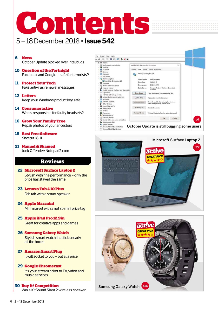 Computer Active Preview Pages