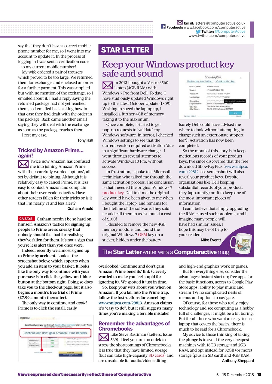 Computer Active Preview Pages