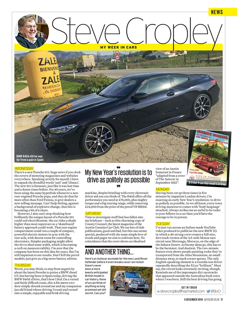 Autocar Preview Pages