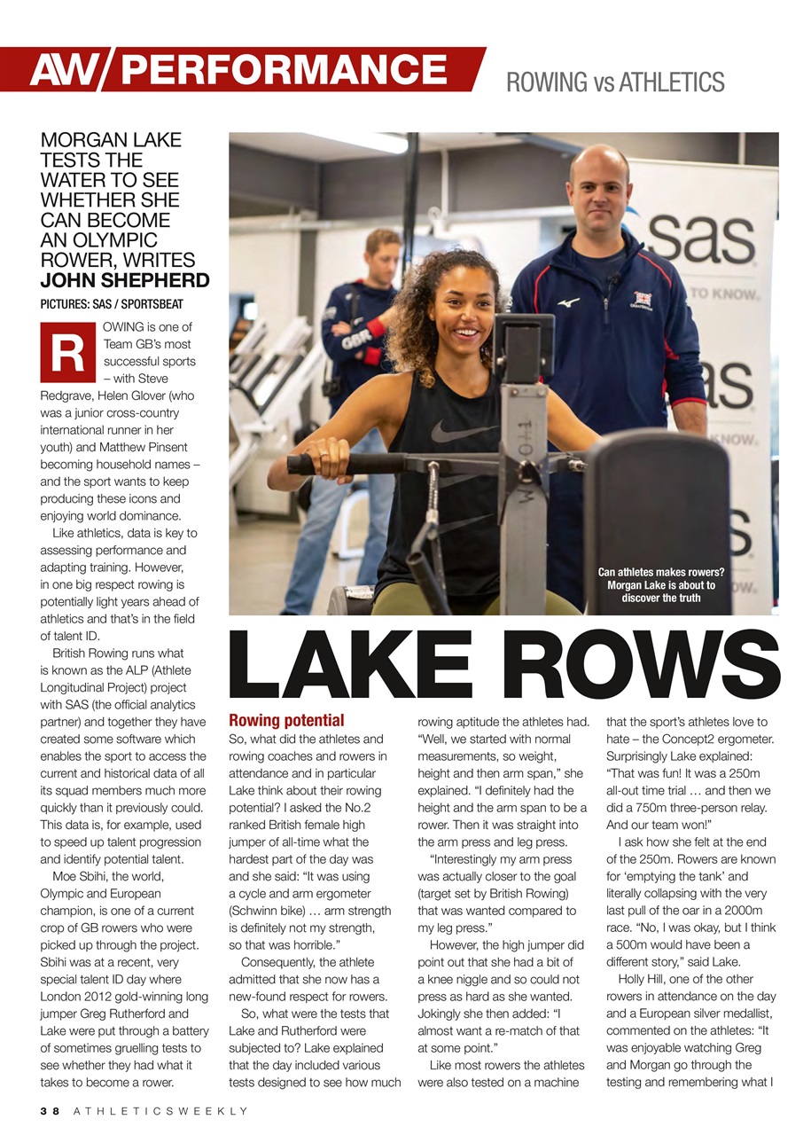 AW – Athletics Weekly Magazine Preview Pages