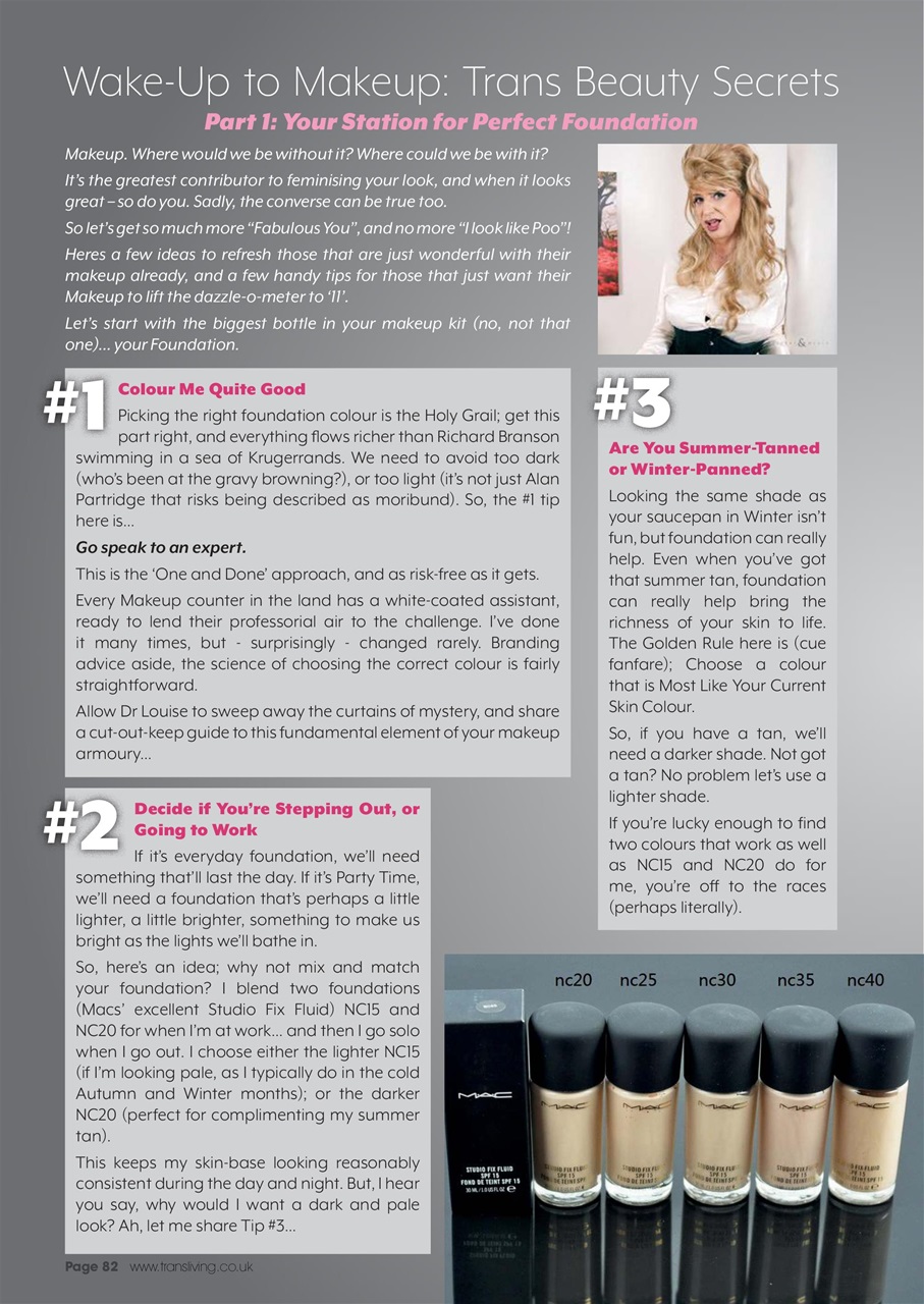 Transliving Magazine Preview Pages