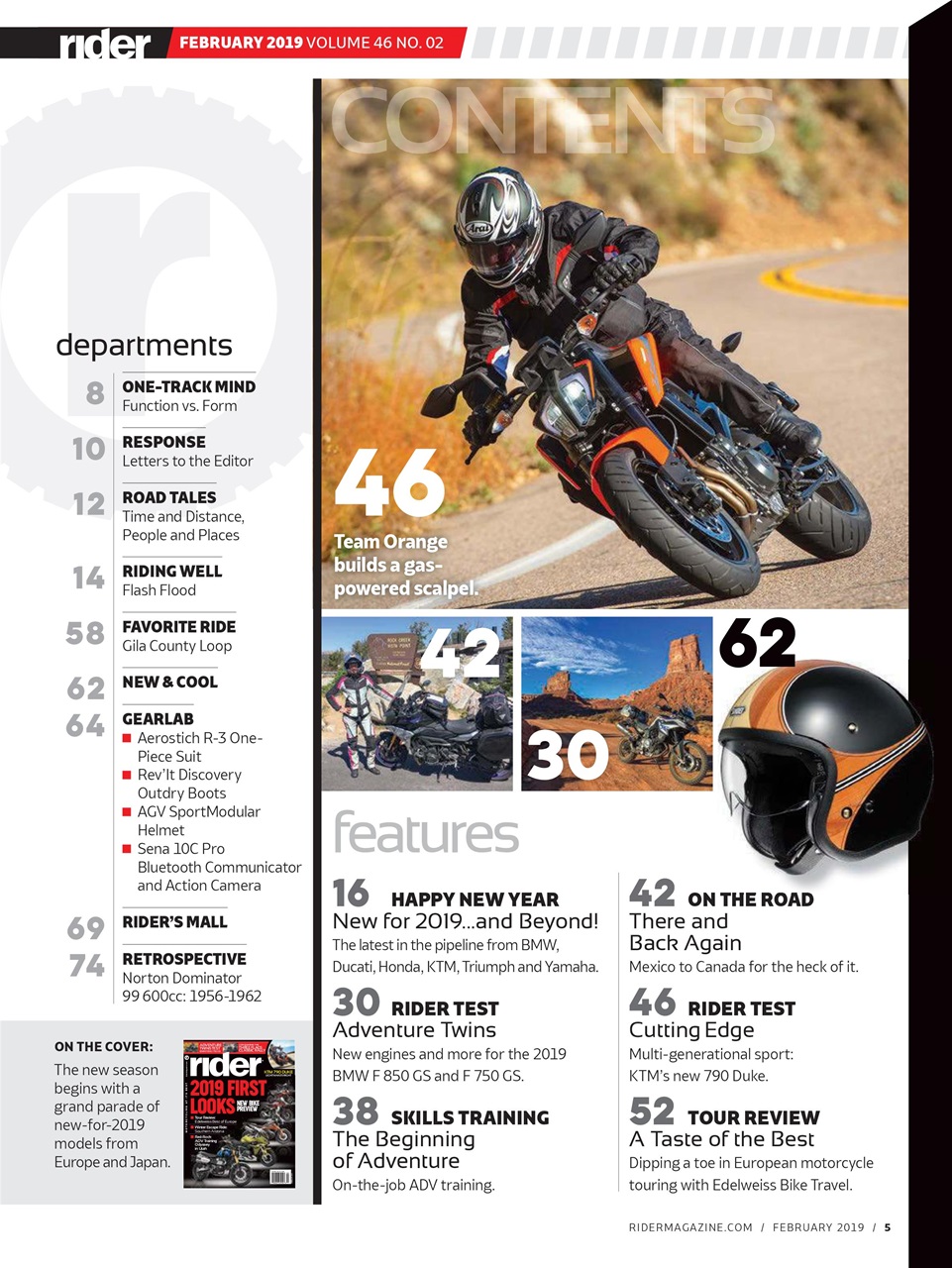 Rider Magazine Preview Pages