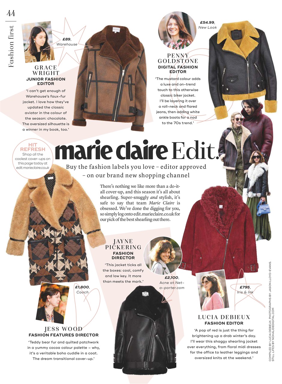 Marie Claire Preview Pages