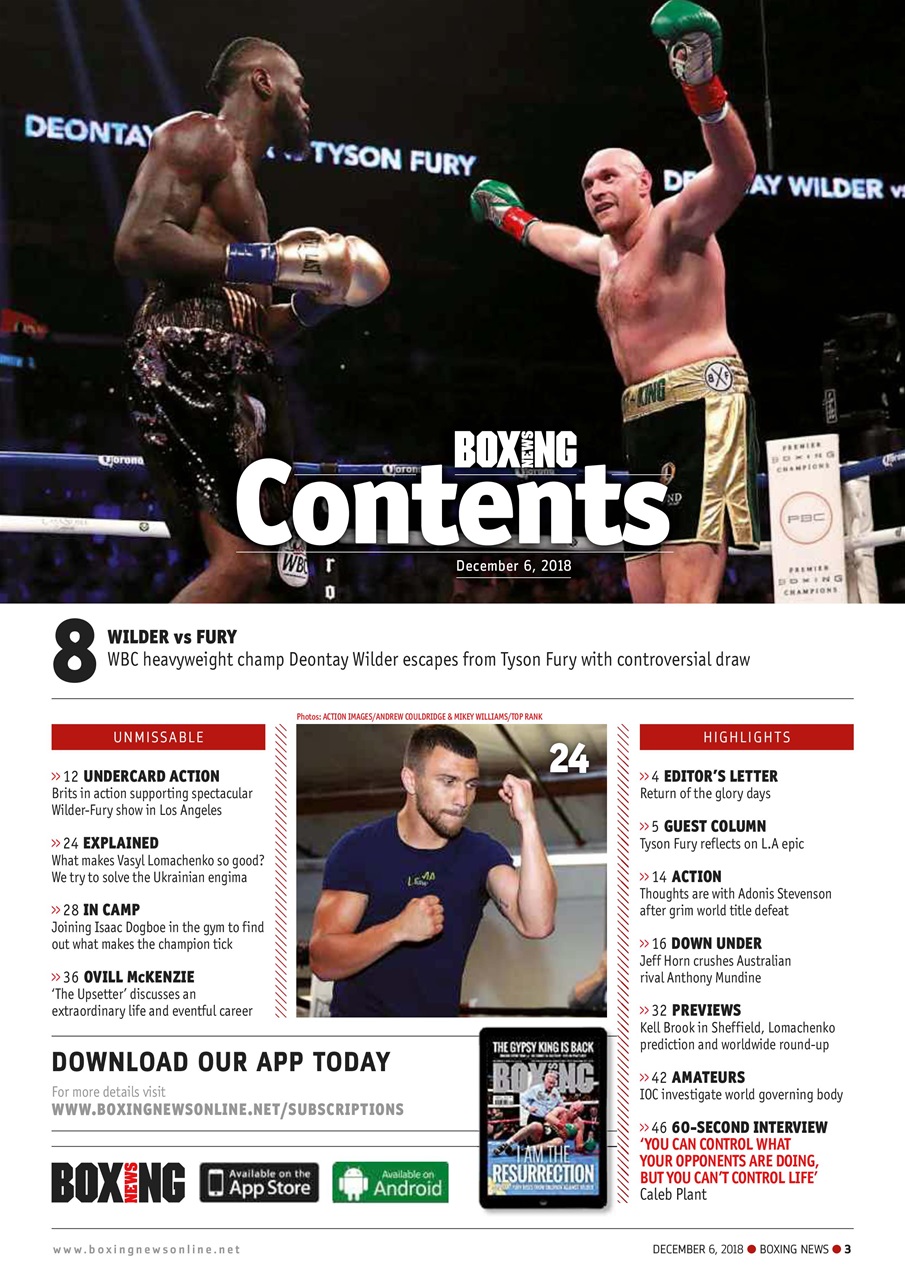Boxing News Preview Pages