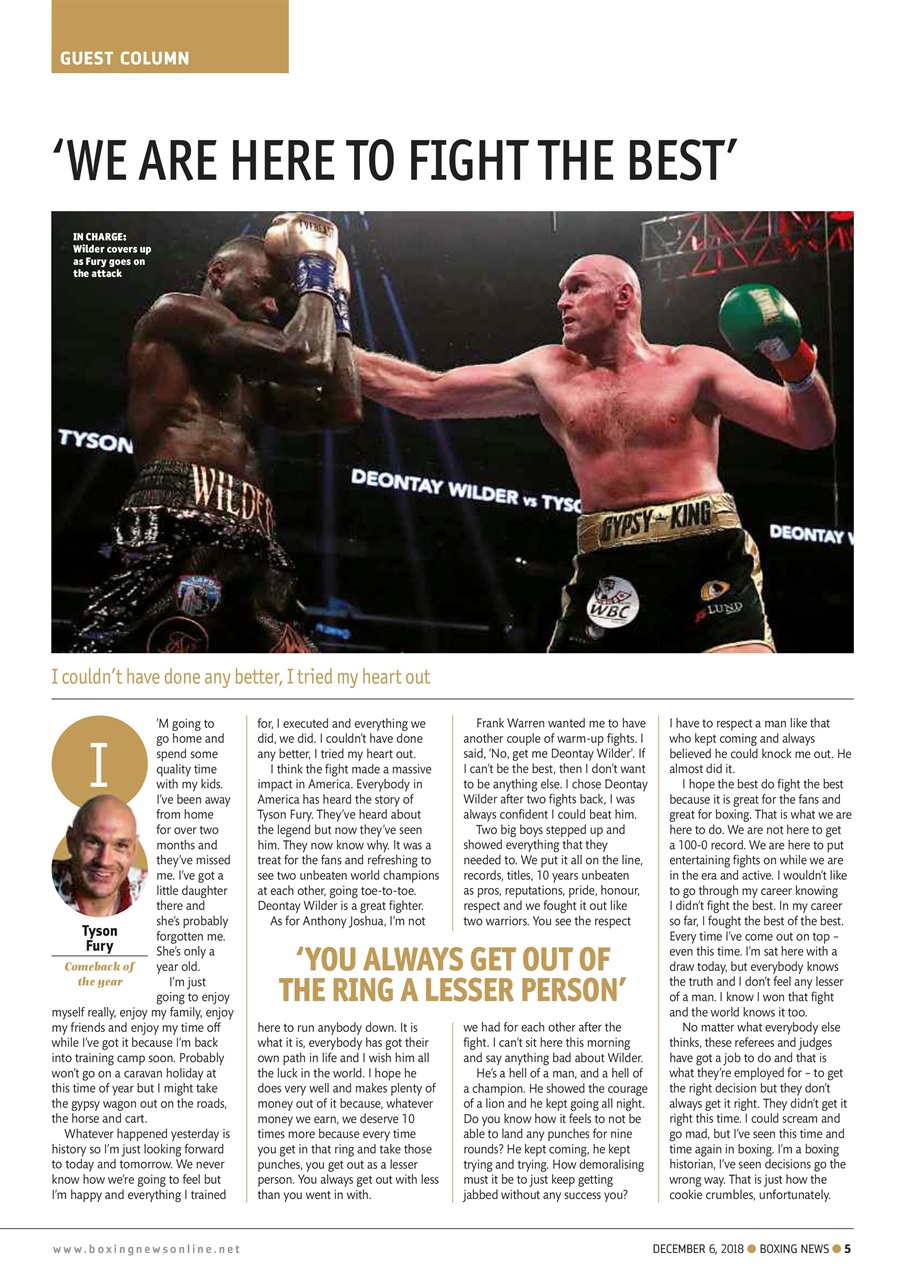 Boxing News Preview Pages