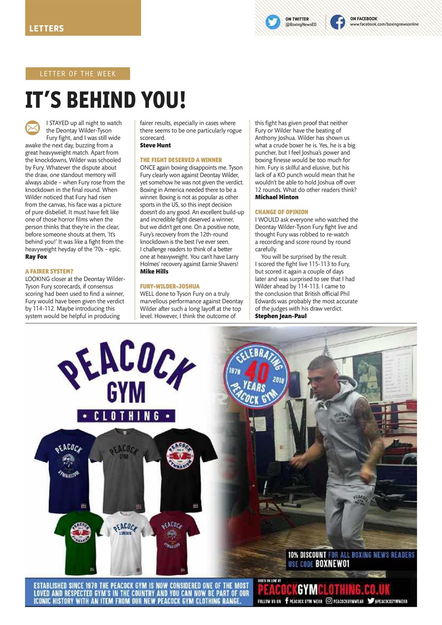 Boxing News Preview Pages