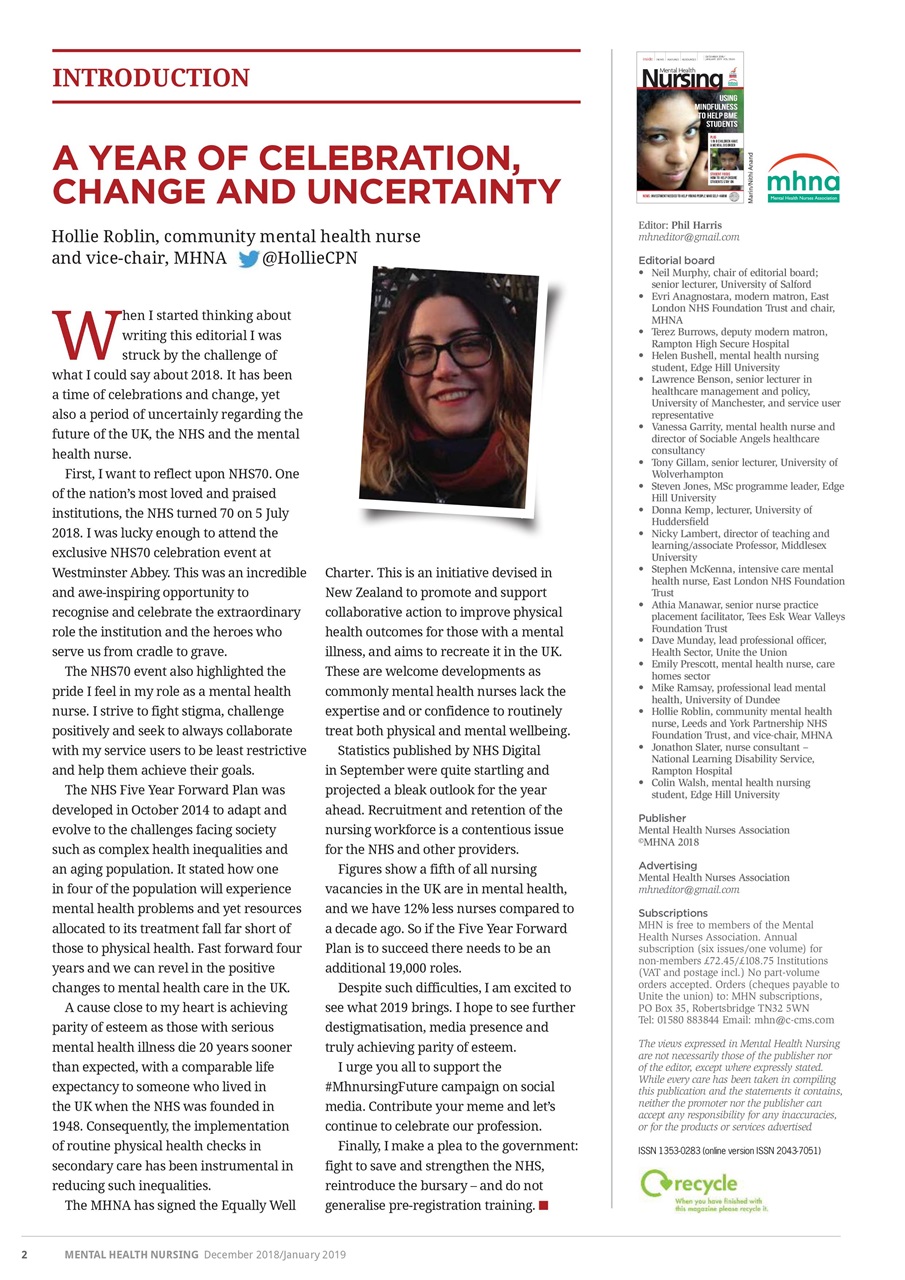 Mental Health Nursing Preview Pages