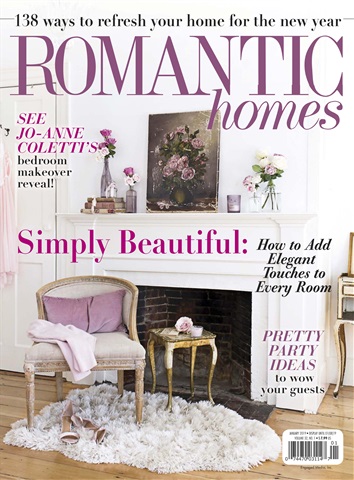Romantic Homes issue January 2019