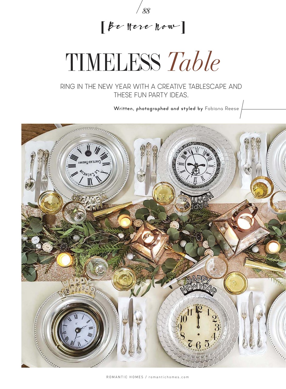 Romantic Homes Preview Pages